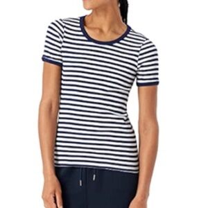 Premise Striped Knit Blouse